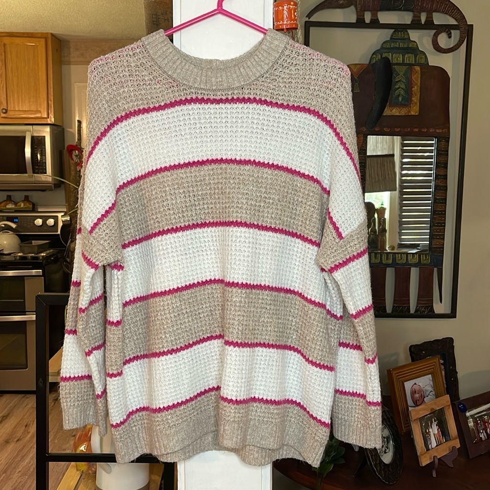 American Eagle - Striped Sweater - M